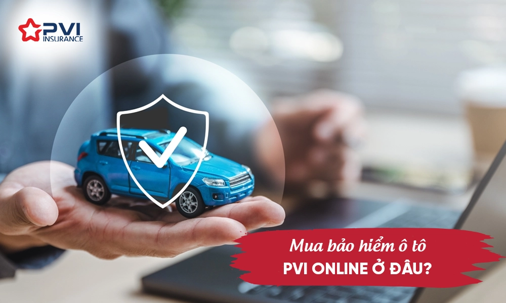 Mua bảo hiểm ô tô PVI online ở đâu